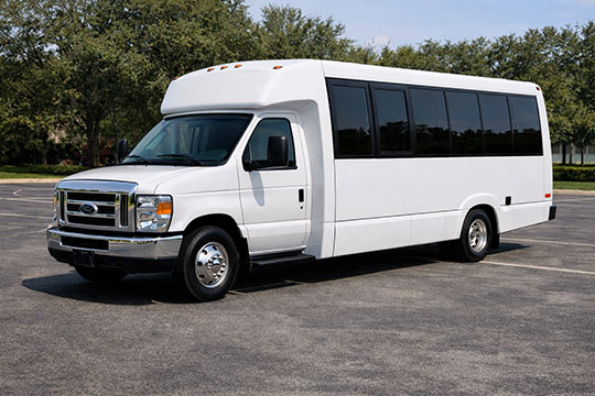 18-passenger minibus available for charter in Springfield, OH