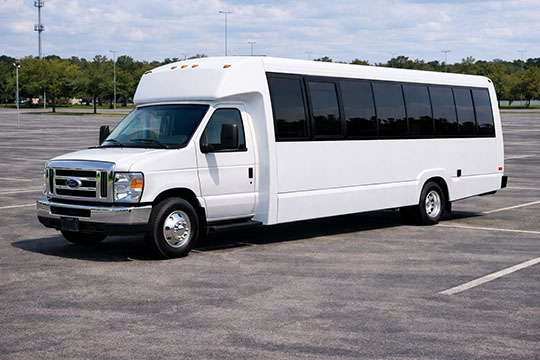 25-passenger minibus available for charter in Springfield, OH